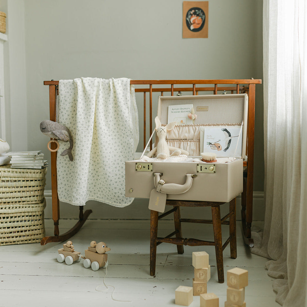 memory box | keepsake case in oat | vegan edition