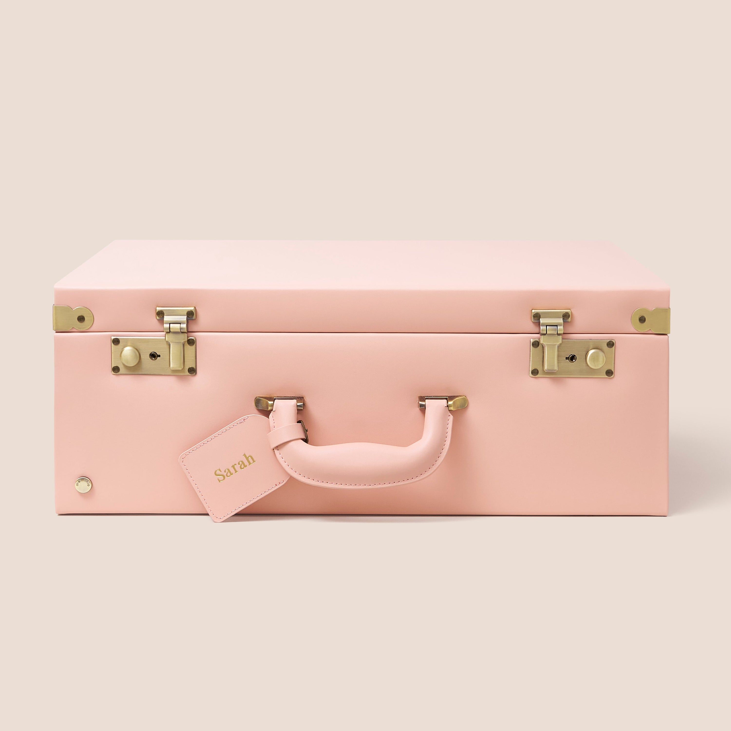 grande boîte à souvenirs | étui souvenir en rose blush