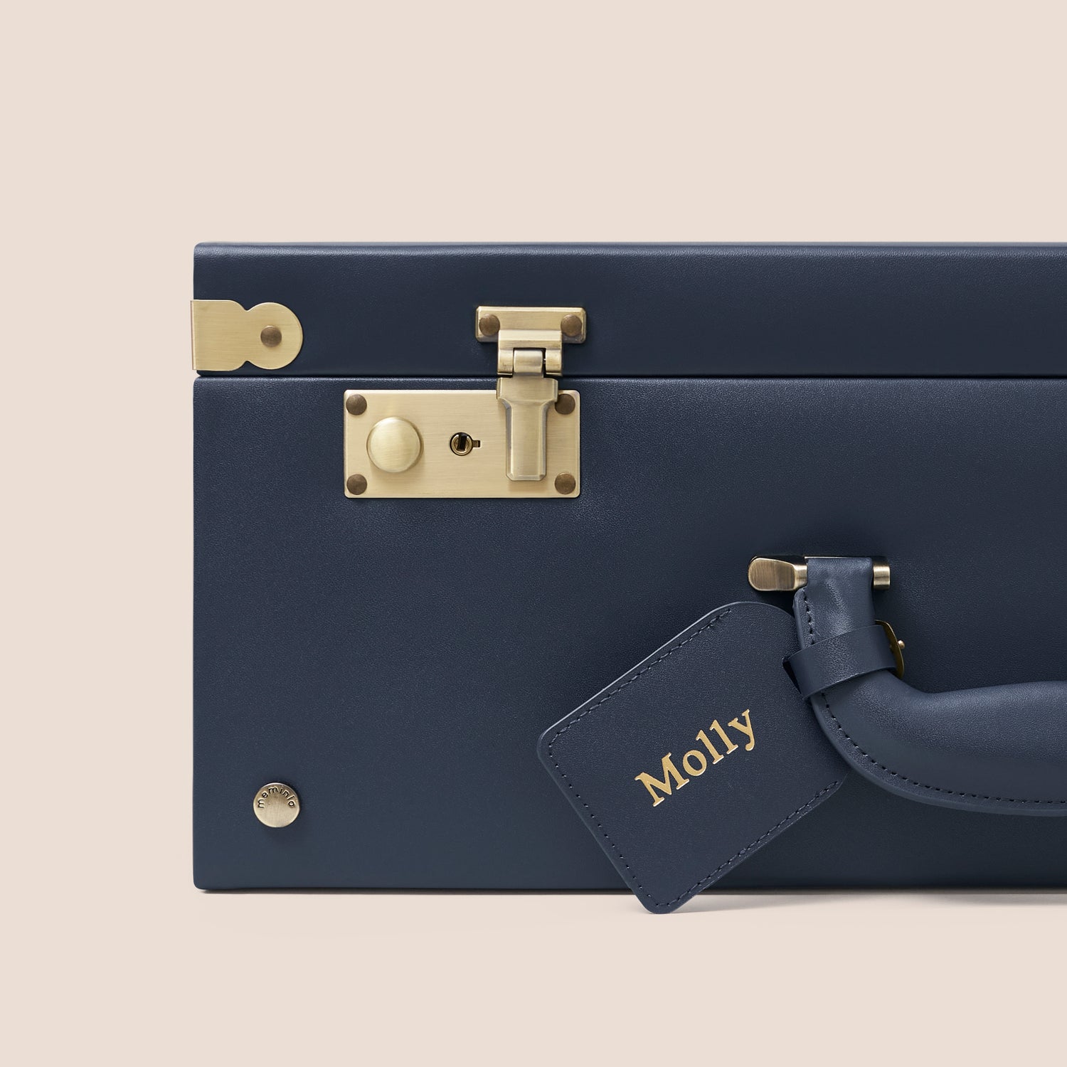large memory box | keepsake case in navy