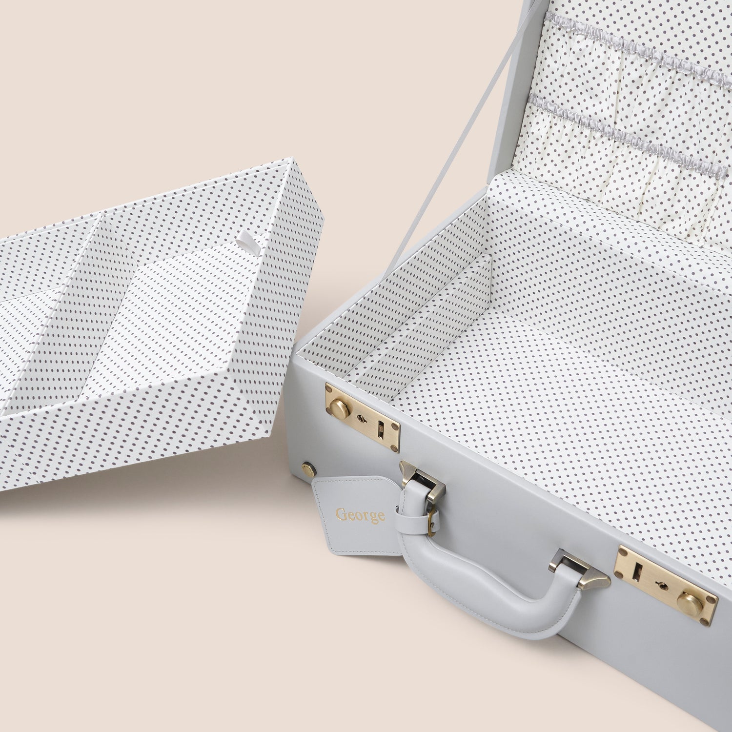 memory box | keepsake case in grey