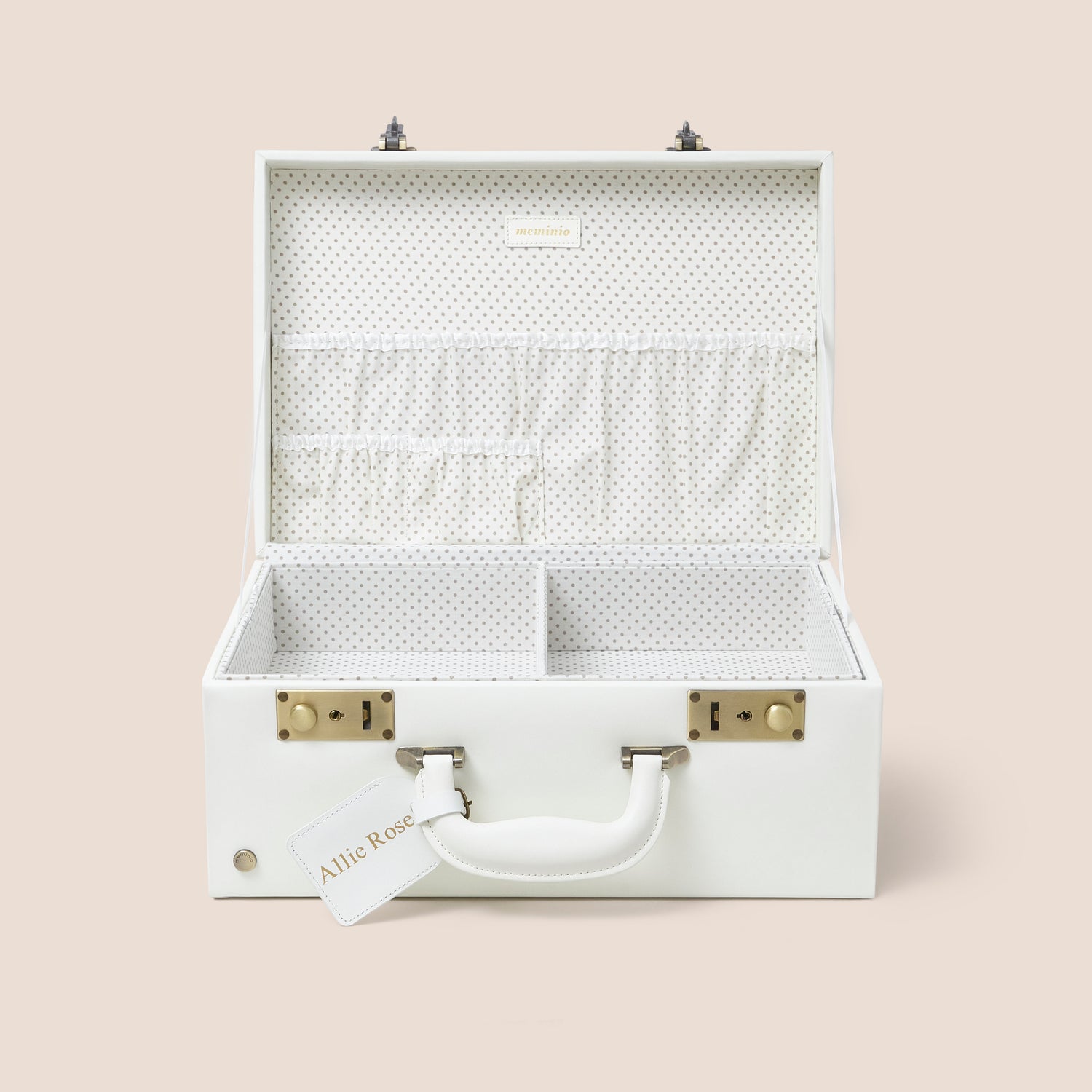 memory box | keepsake case in ivory white