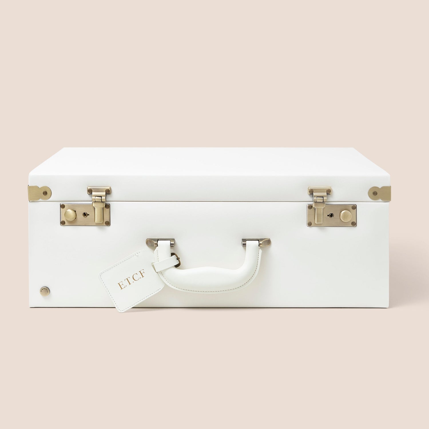 large memory box | keepsake case in ivory white