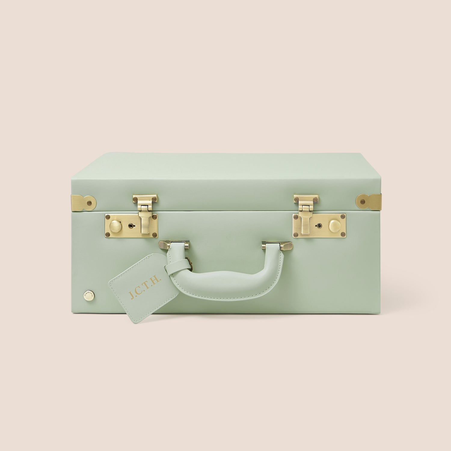 memory box | keepsake case in sage green
