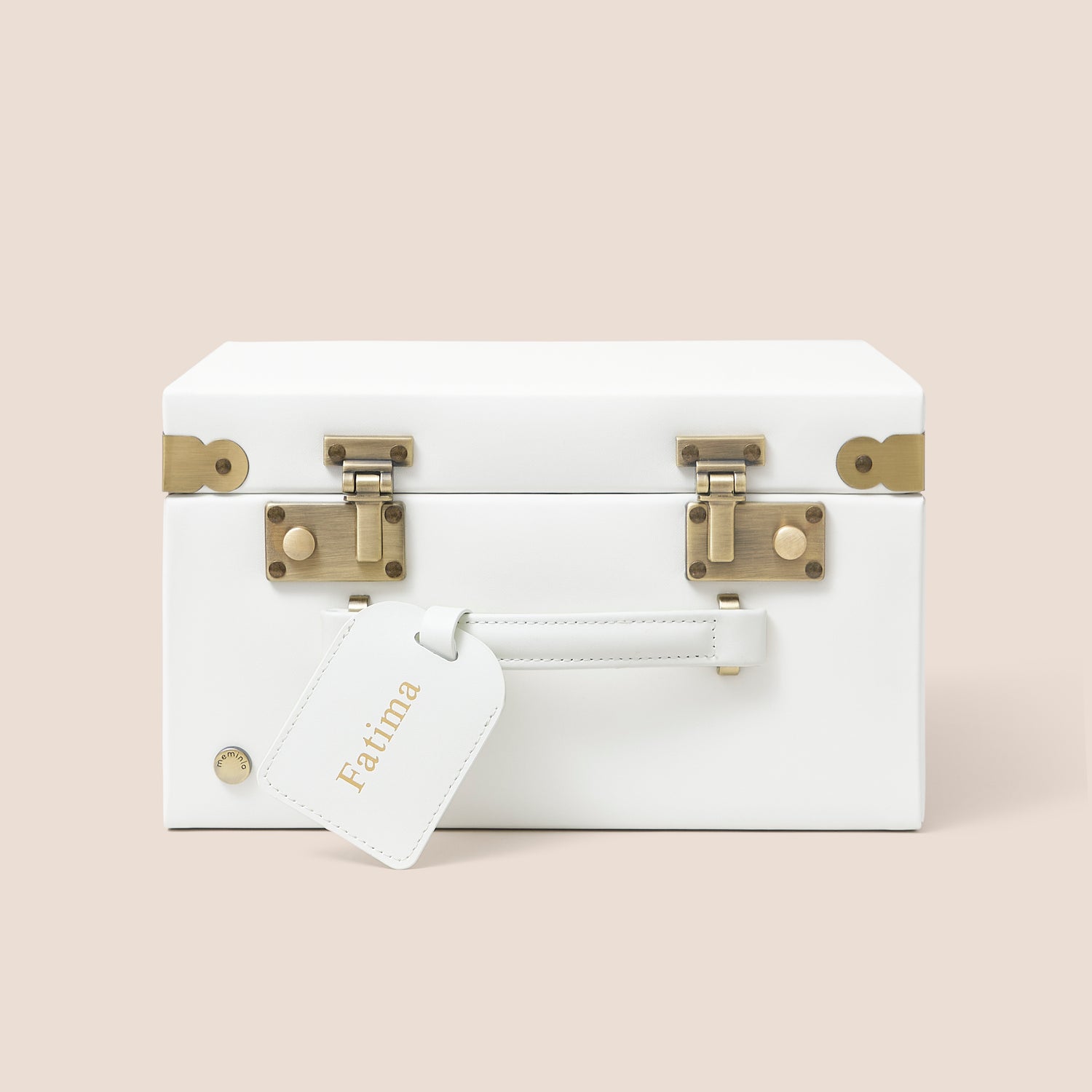 midi memory box | keepsake case in ivory white