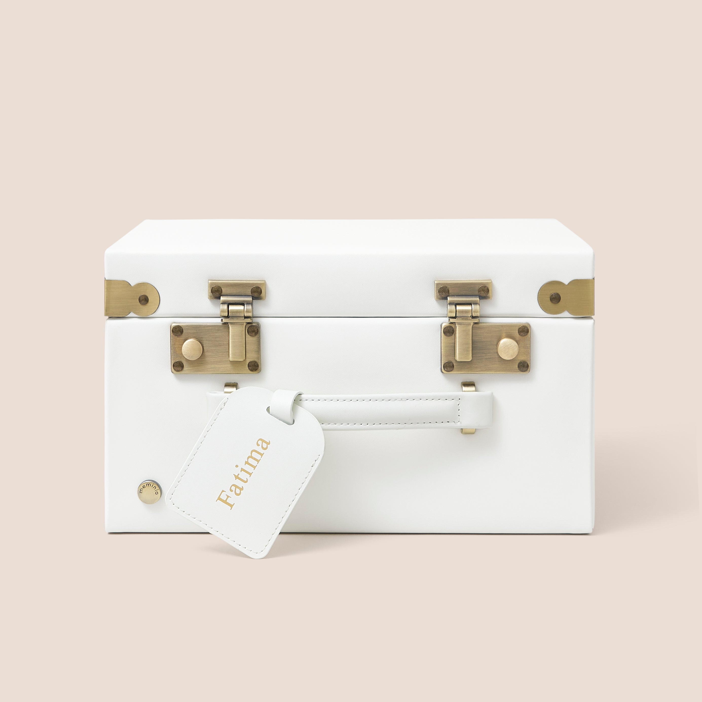 midi memory box | keepsake box in ivory white
