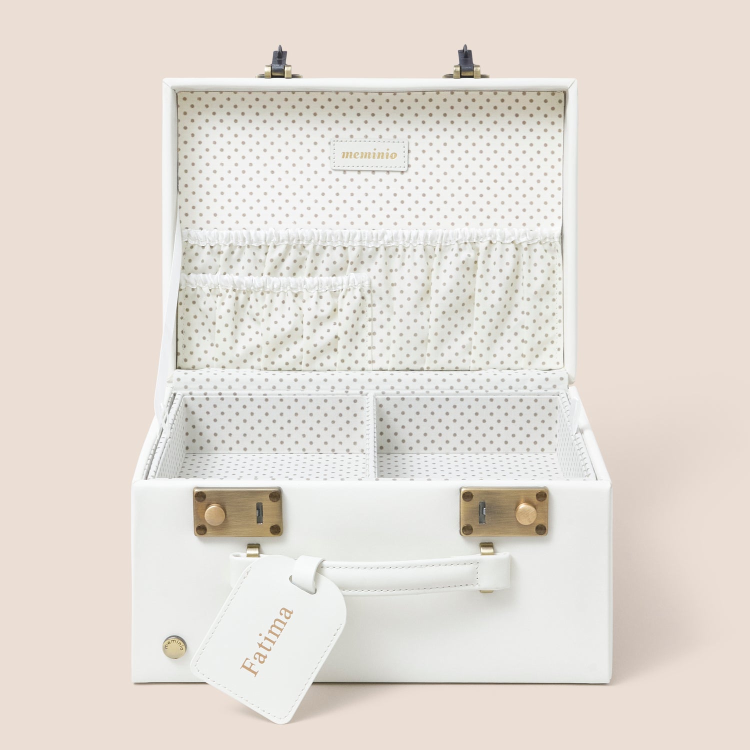 midi memory box | keepsake case in ivory white