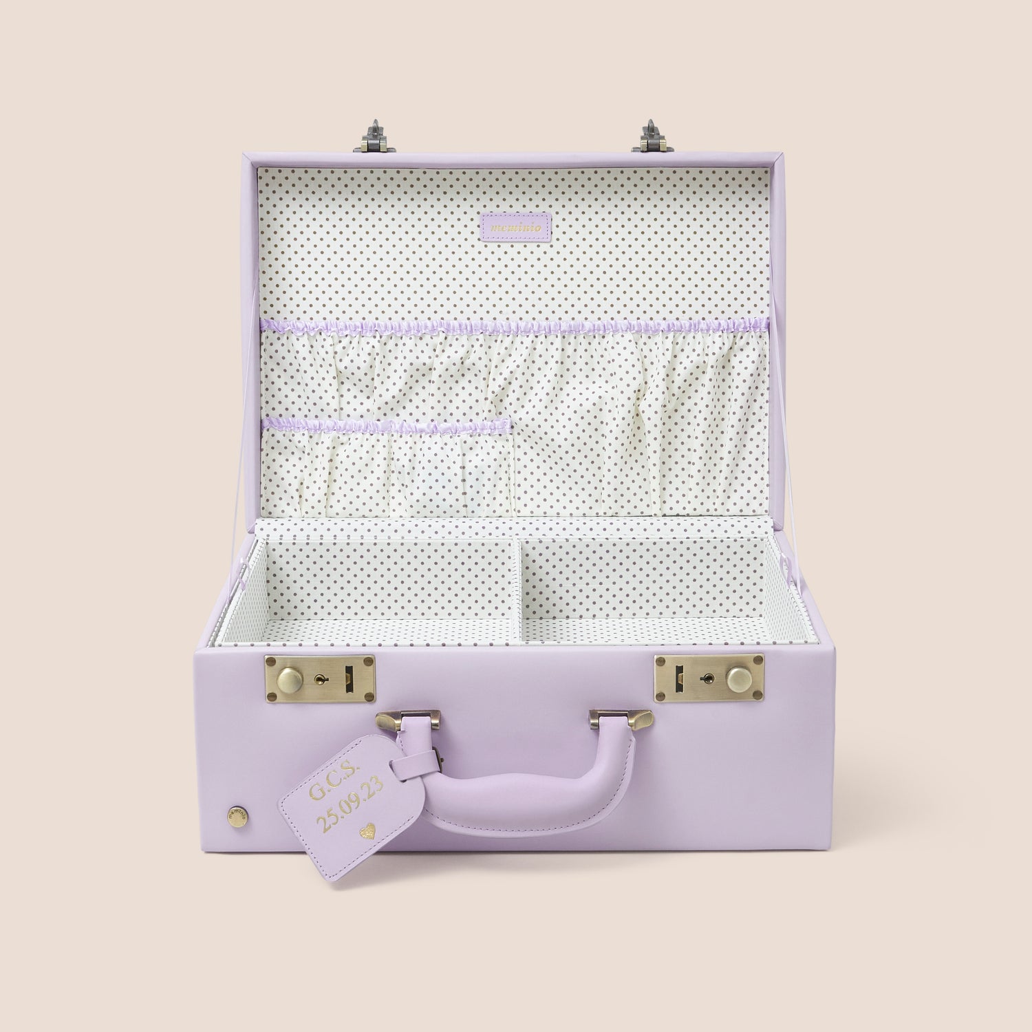 memory box | keepsake case in lavender purple