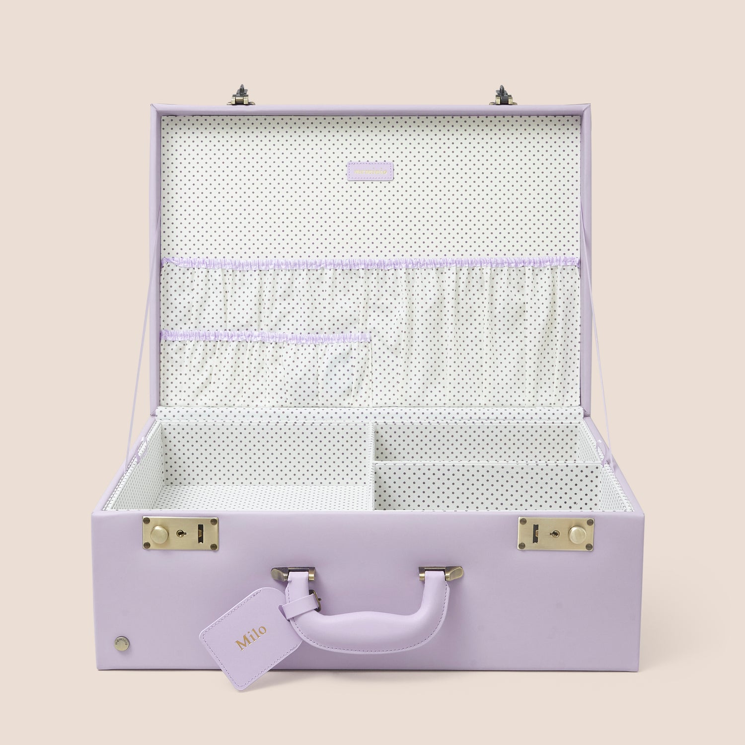large memory box | keepsake case in lavender purple