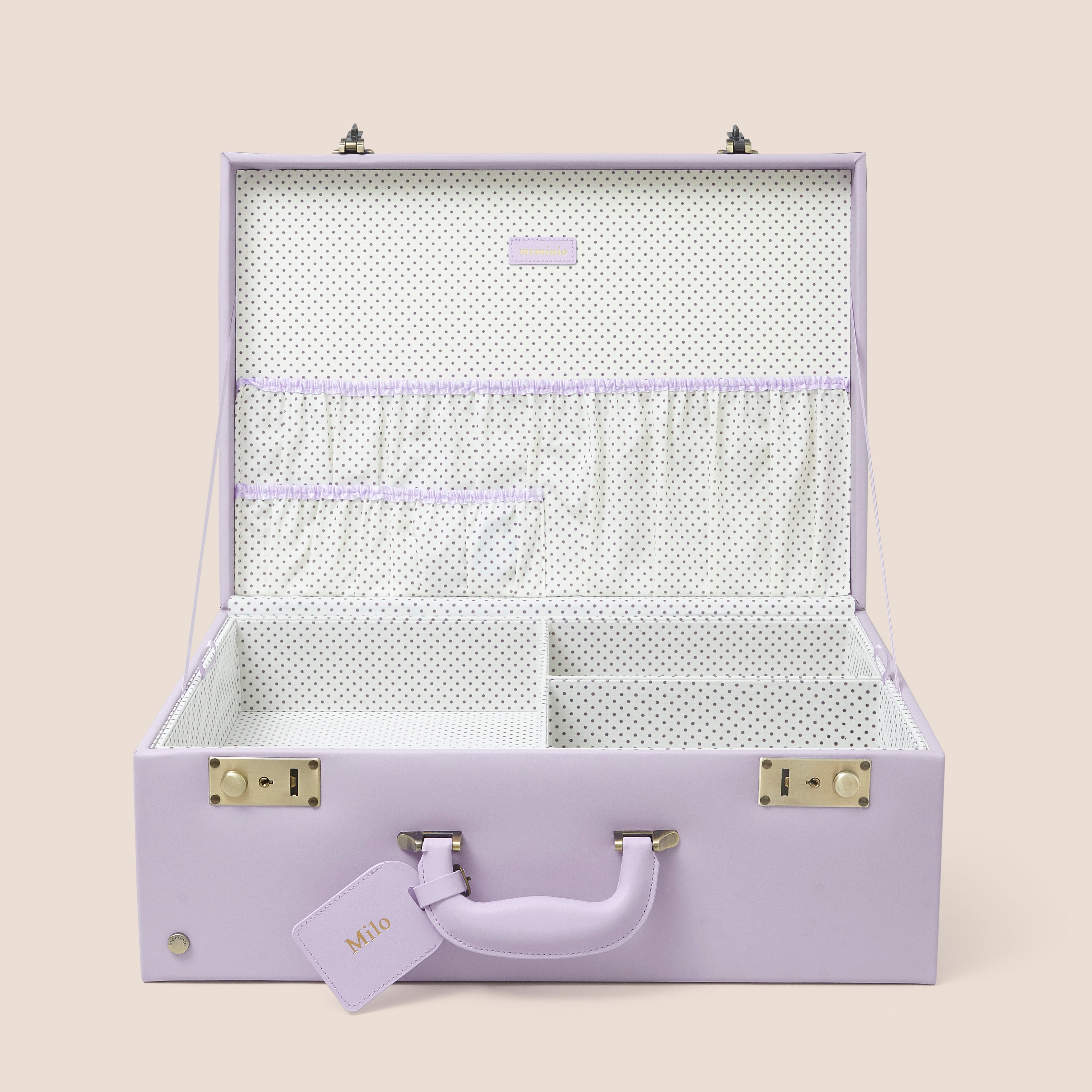 large memory box | keepsake box in lavender purple