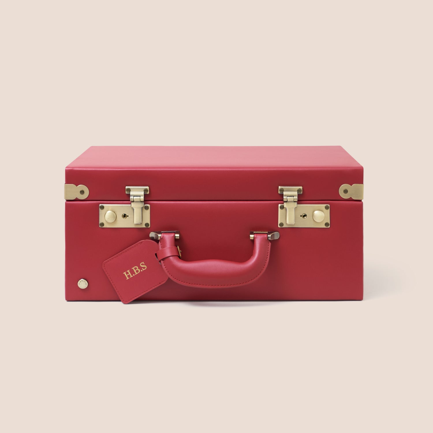 memory box | keepsake case in red berry