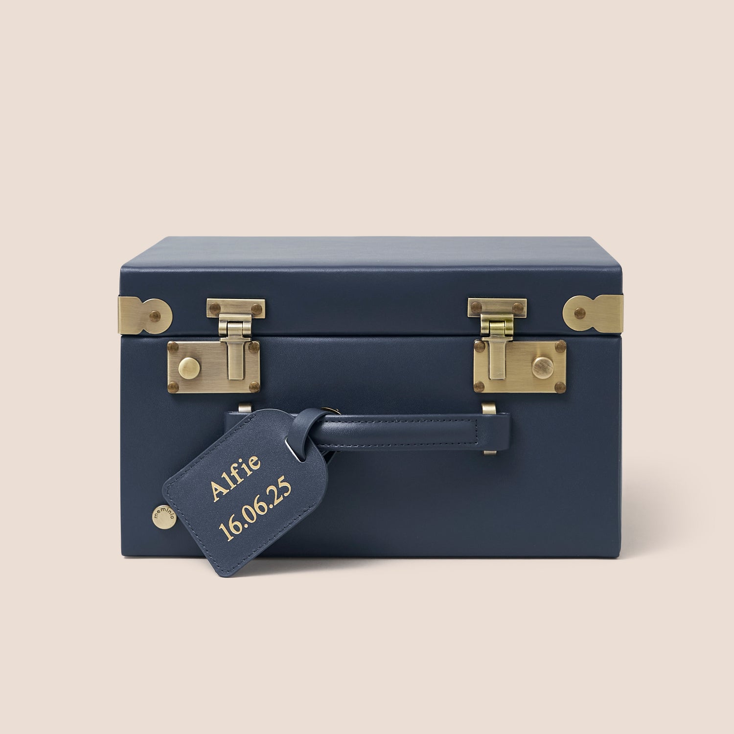 midi memory box | keepsake case in navy