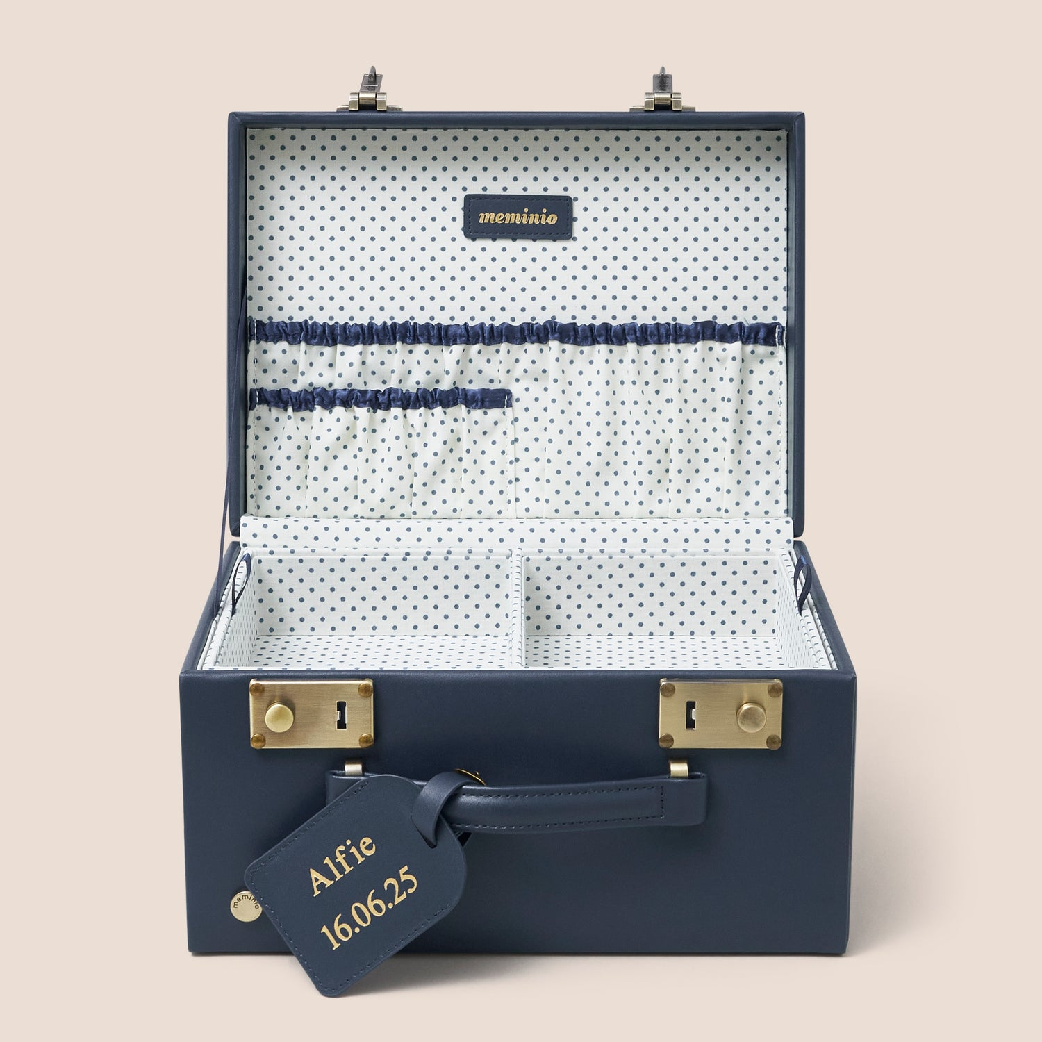 midi memory box | keepsake case in navy