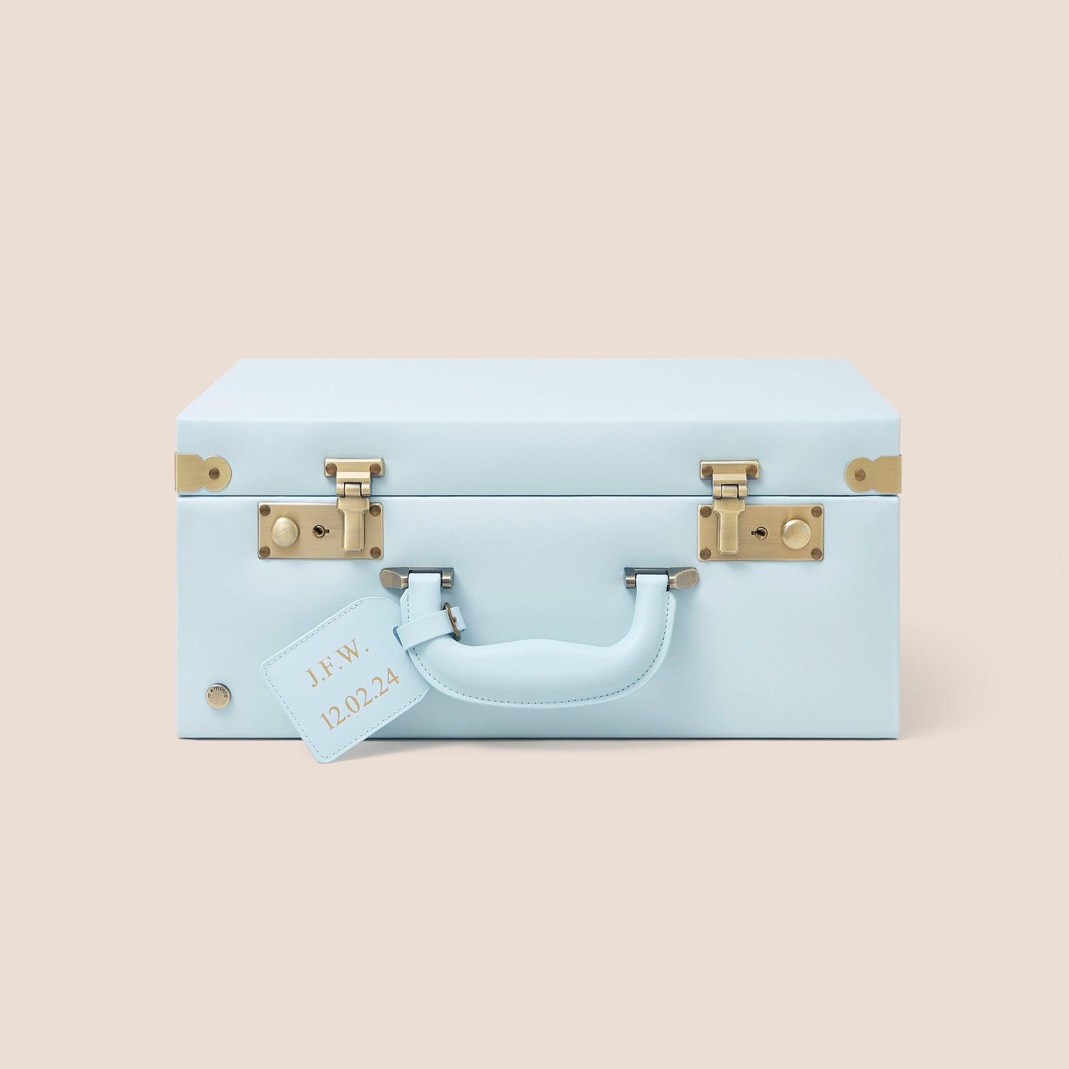 memory box | keepsake case in baby blue
