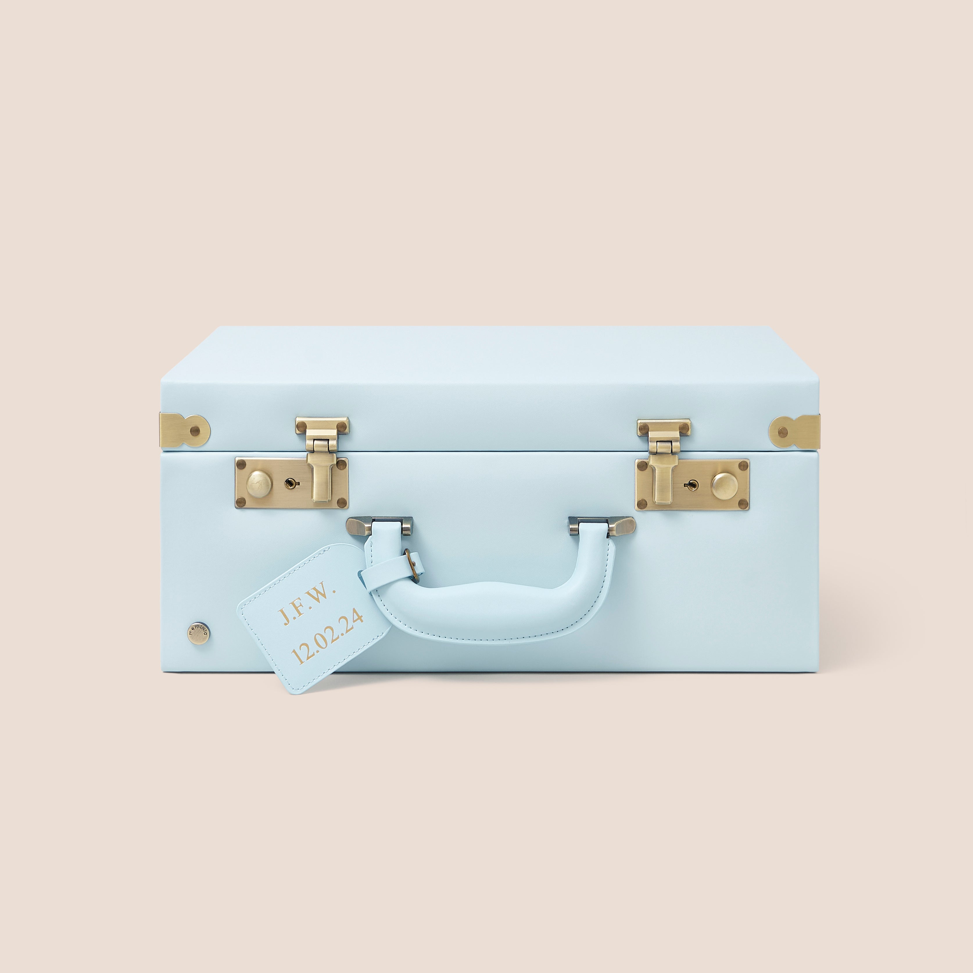 memory box | keepsake case in baby blue