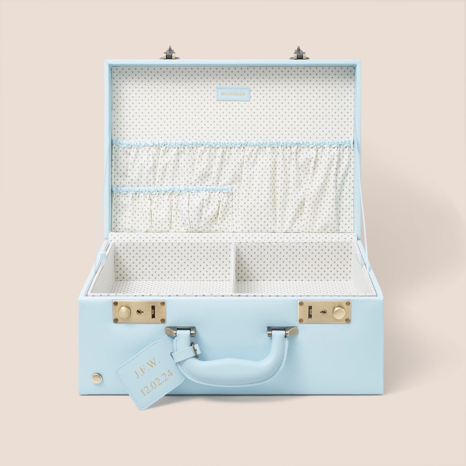 memory box | keepsake case in baby blue