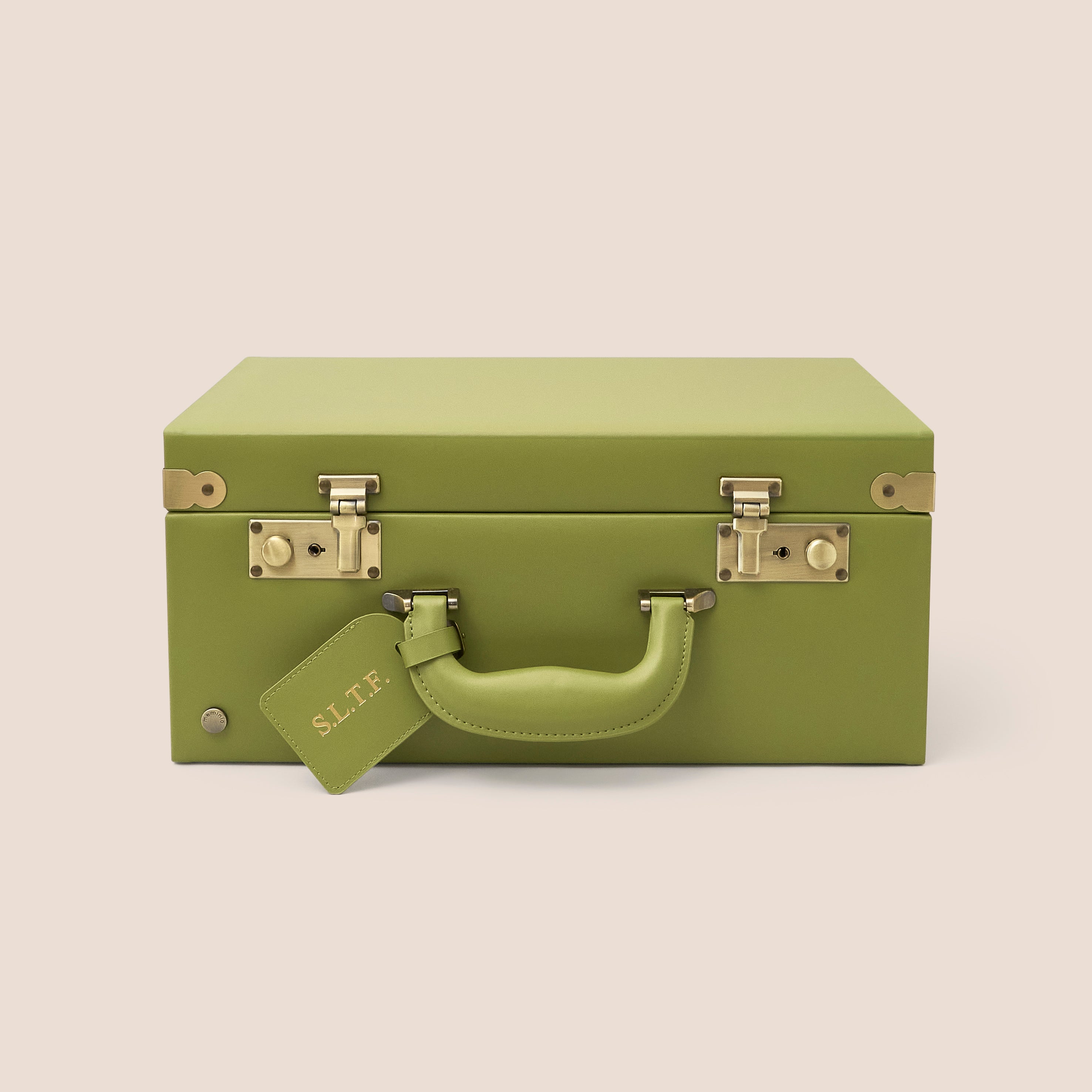 memory box | keepsake case in olive green | limited edition