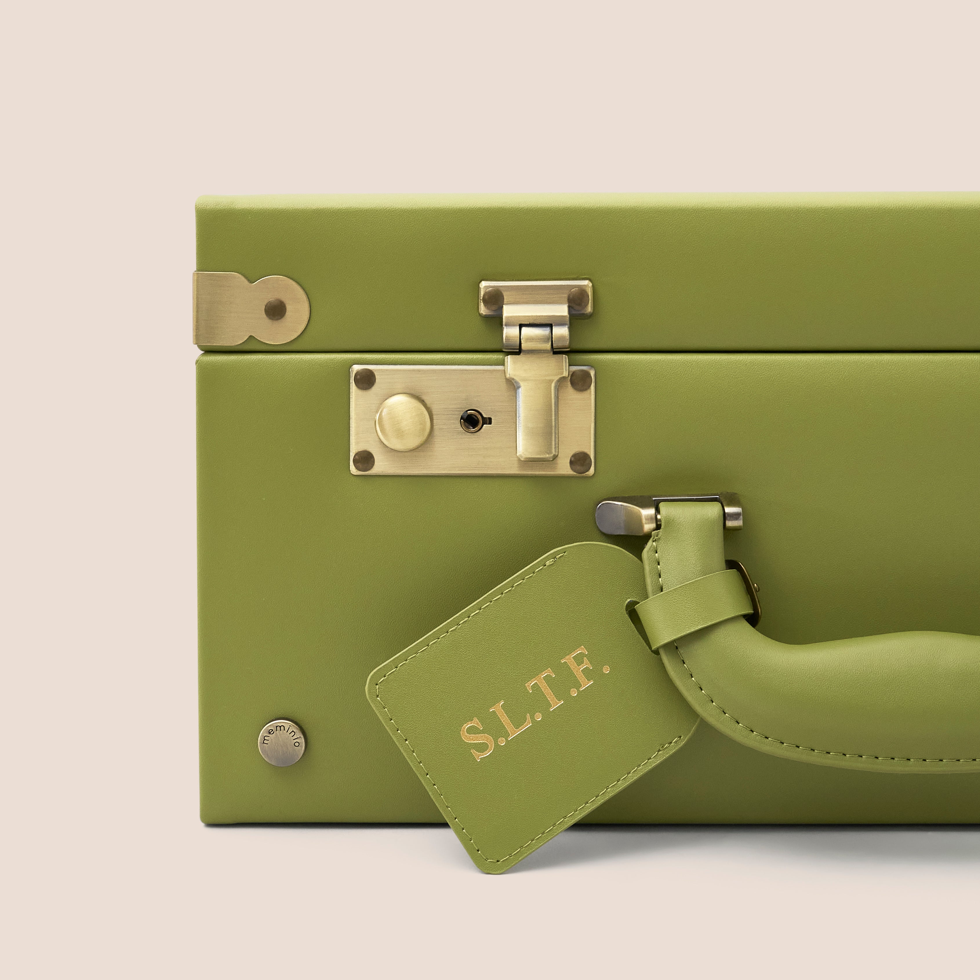 memory box | keepsake case in olive green | limited edition