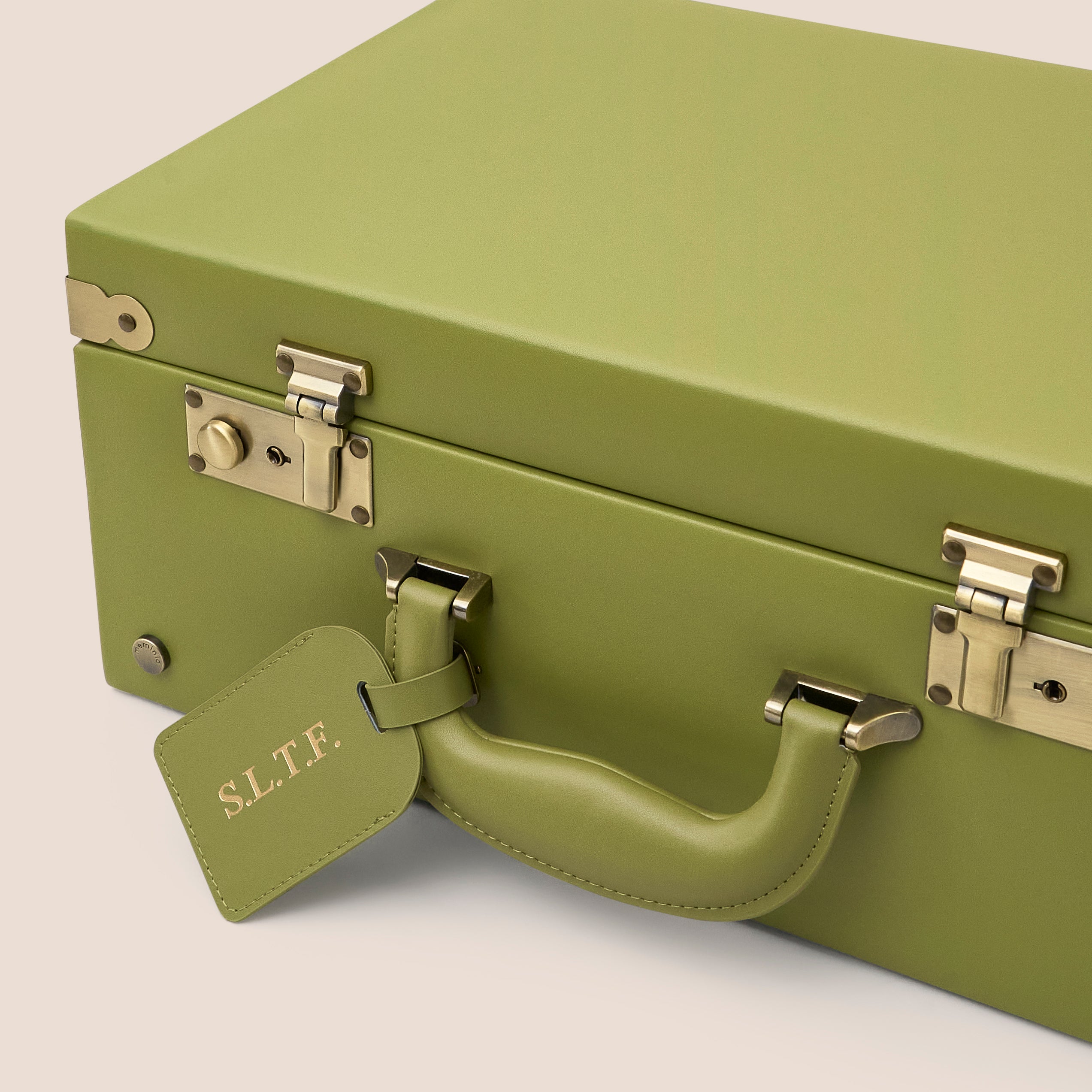 memory box | keepsake case in olive green | limited edition