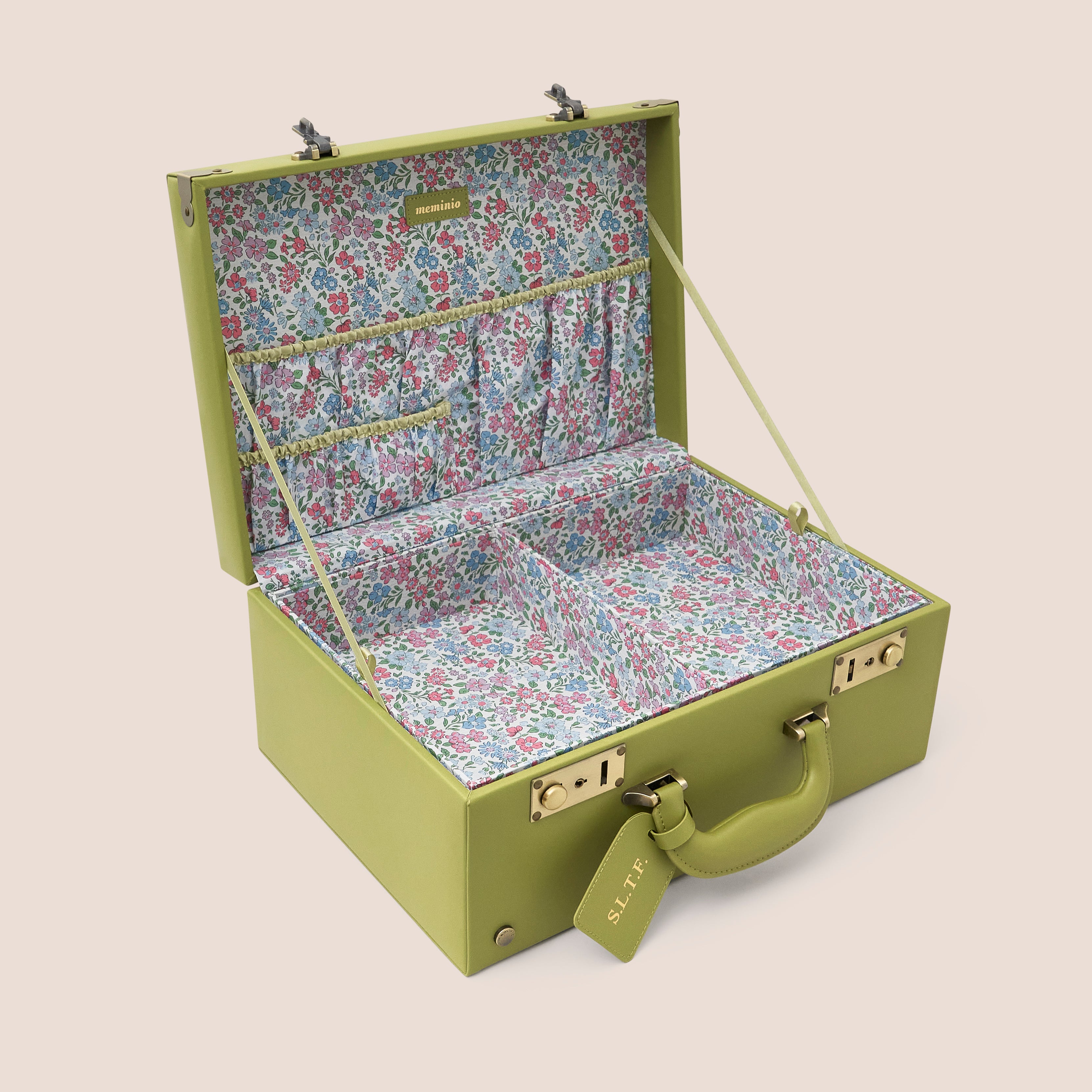 memory box | keepsake case in olive green | limited edition