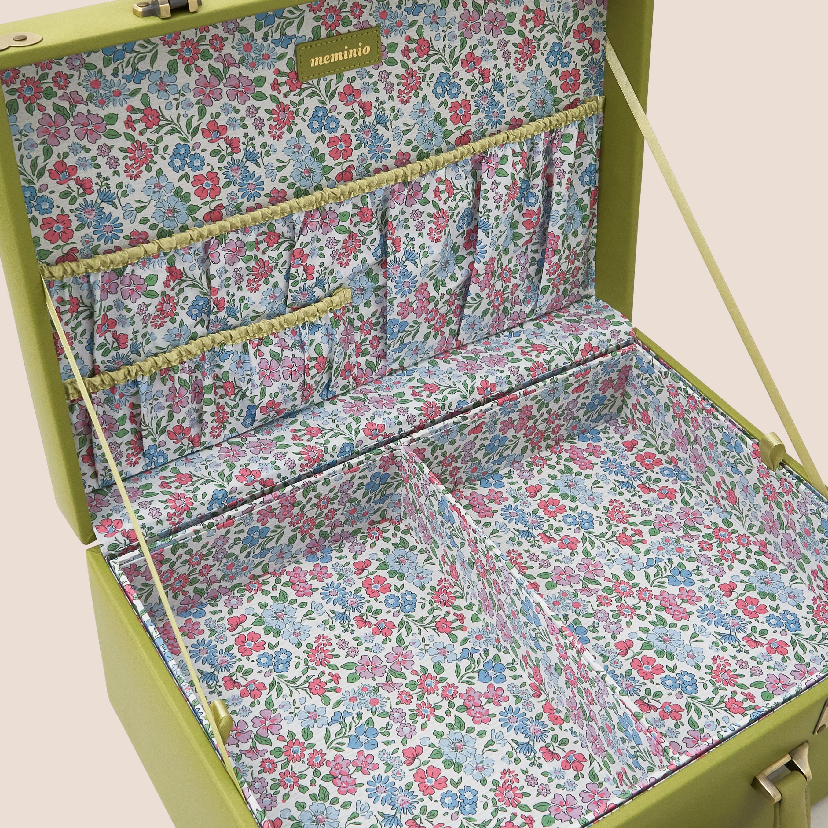 memory box | keepsake case in olive green | limited edition