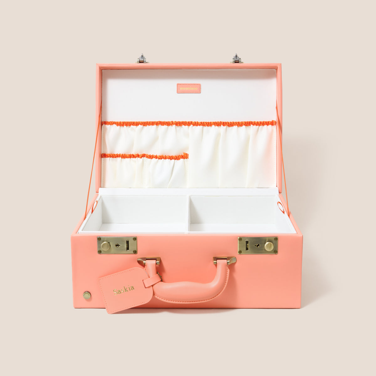 memory box | keepsake box in coral