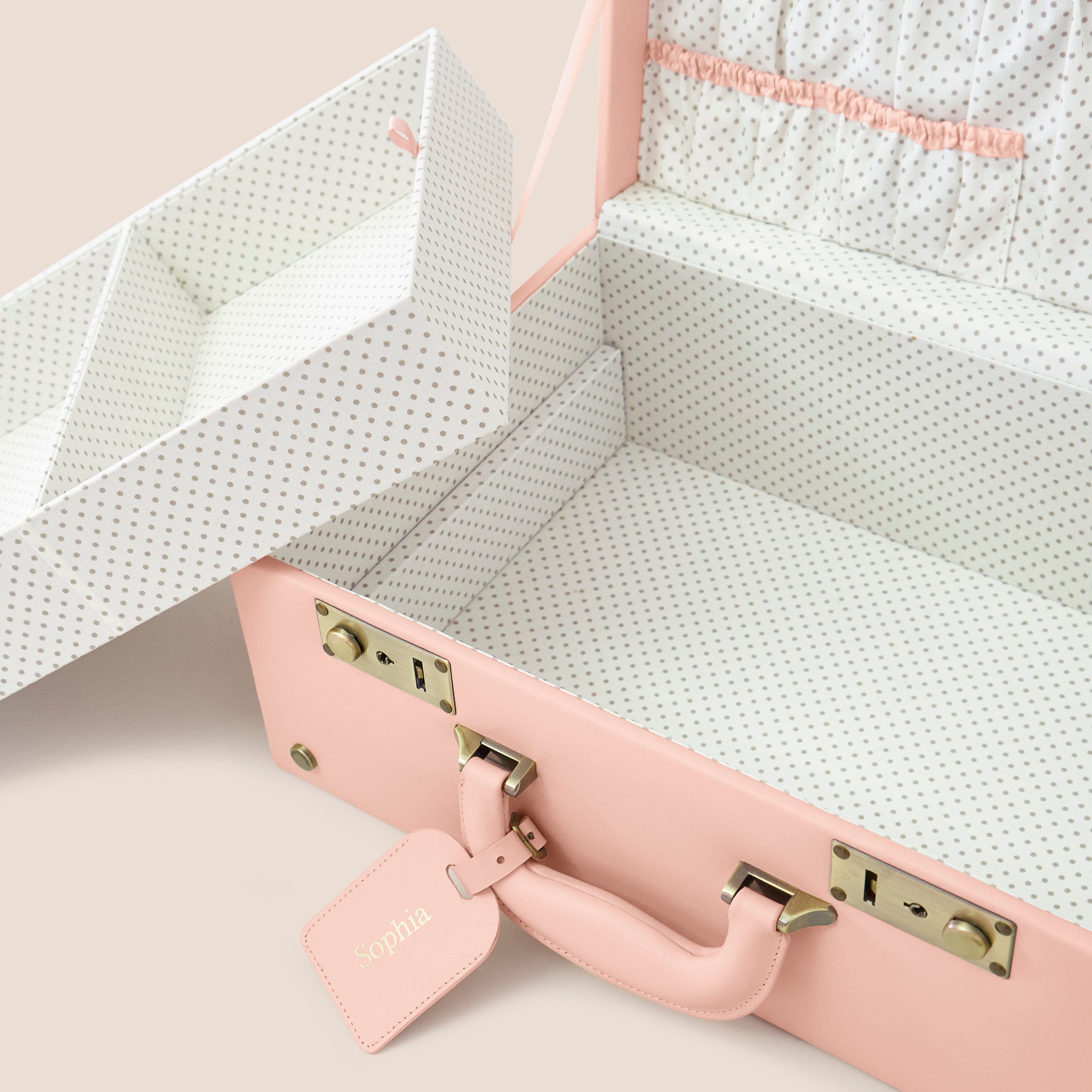 memory box | keepsake case in blush pink