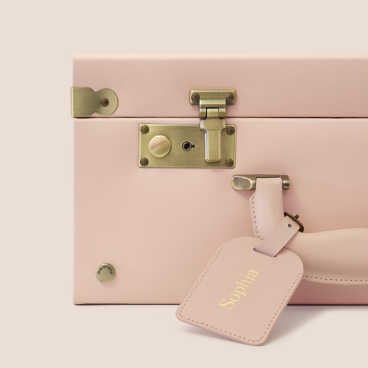 memory box | keepsake case in blush pink