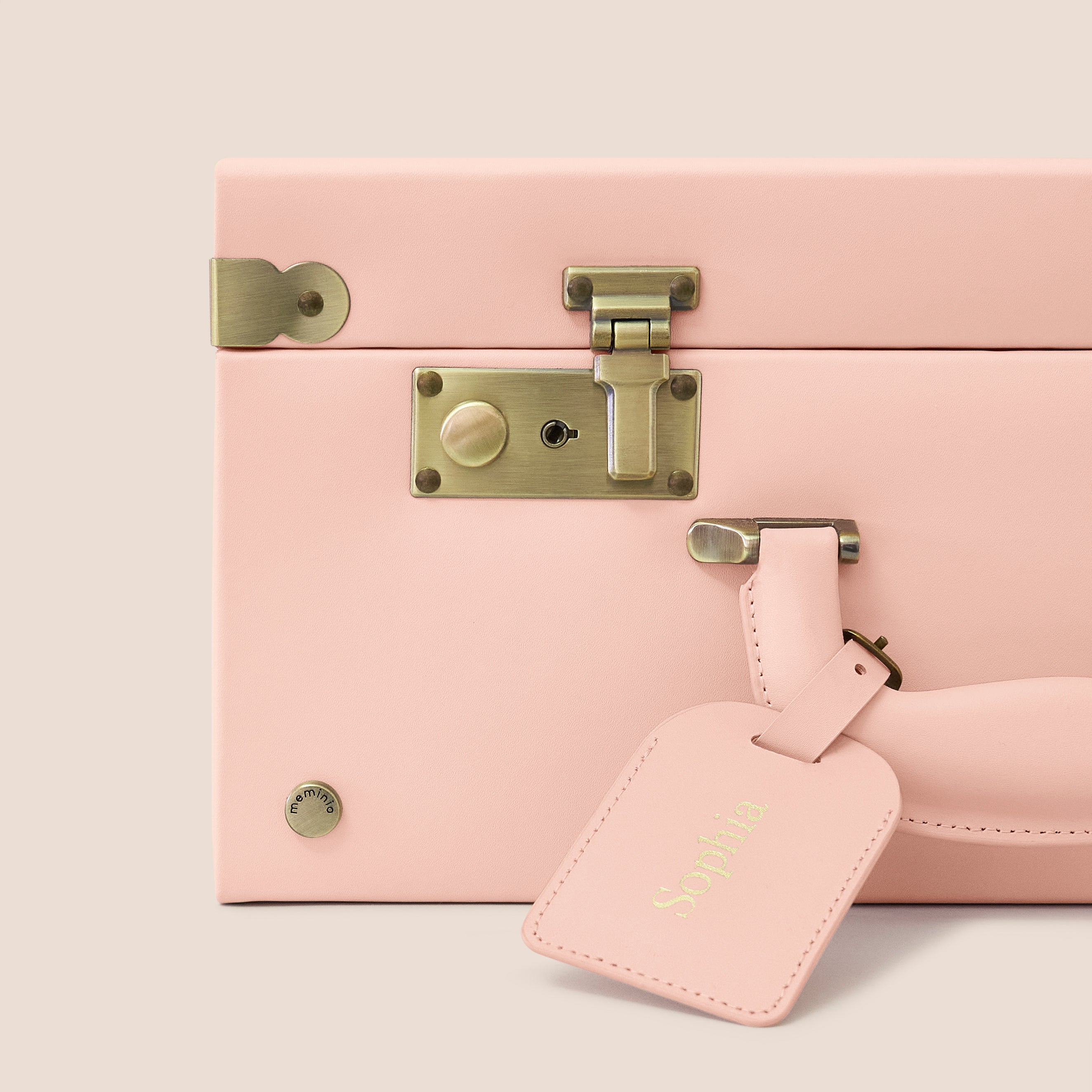 memory box | keepsake case in blush pink