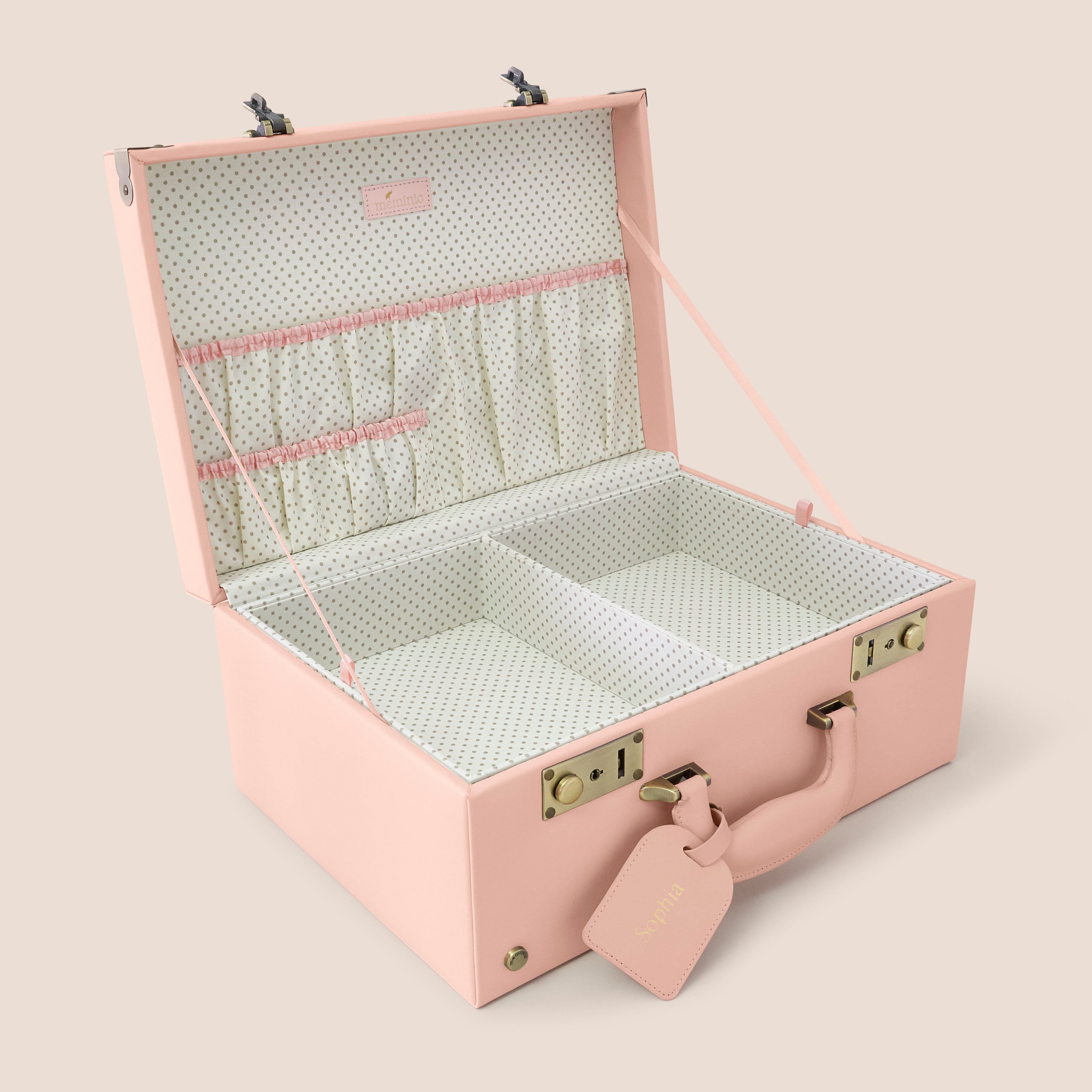 memory box | keepsake case in blush pink