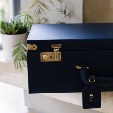 memory box | keepsake case in navy