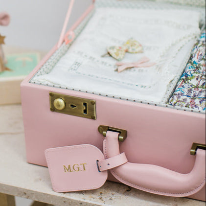 memory box | keepsake case in blush pink