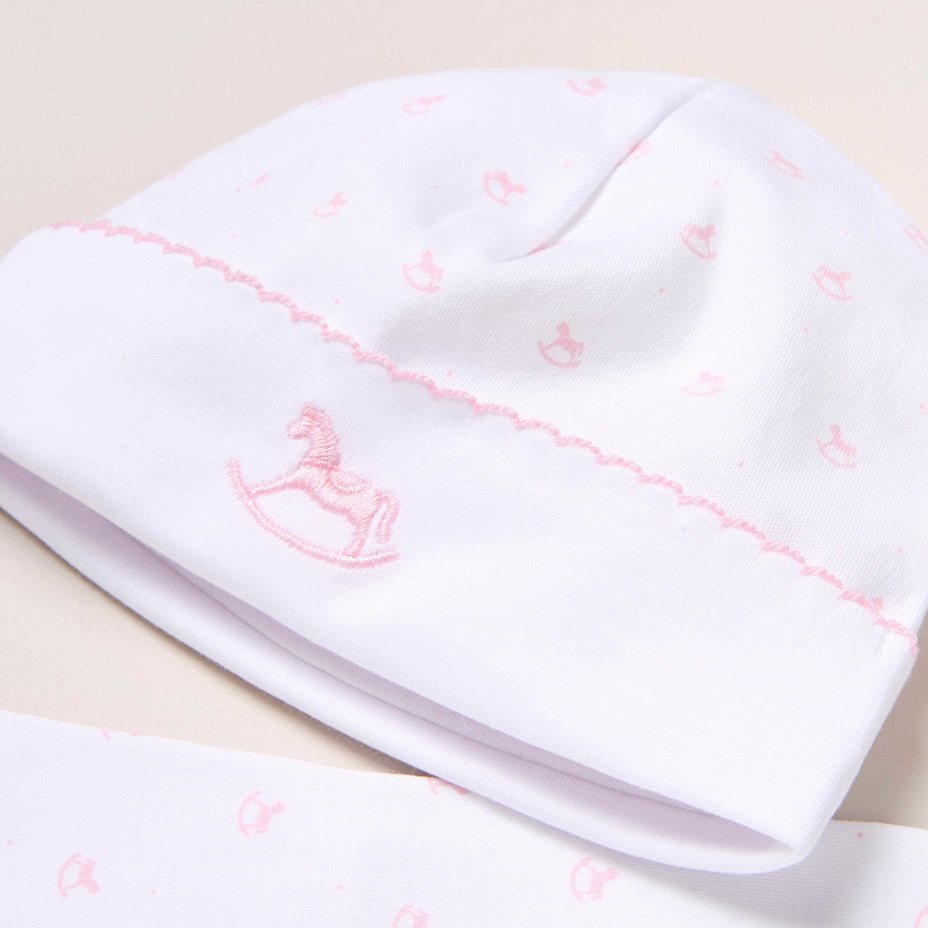 oat memory keepsake case x blue almonds gift set in pink