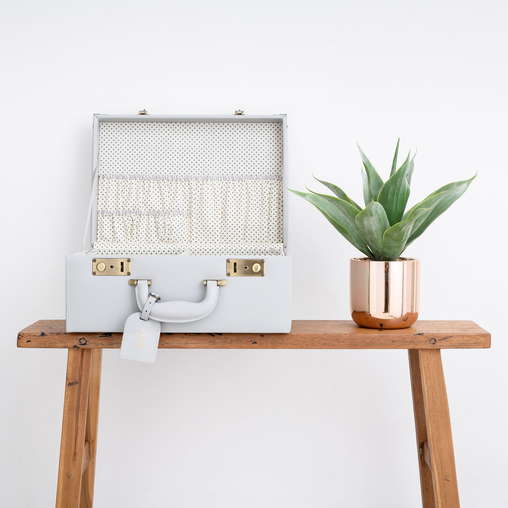 memory box | keepsake case in grey