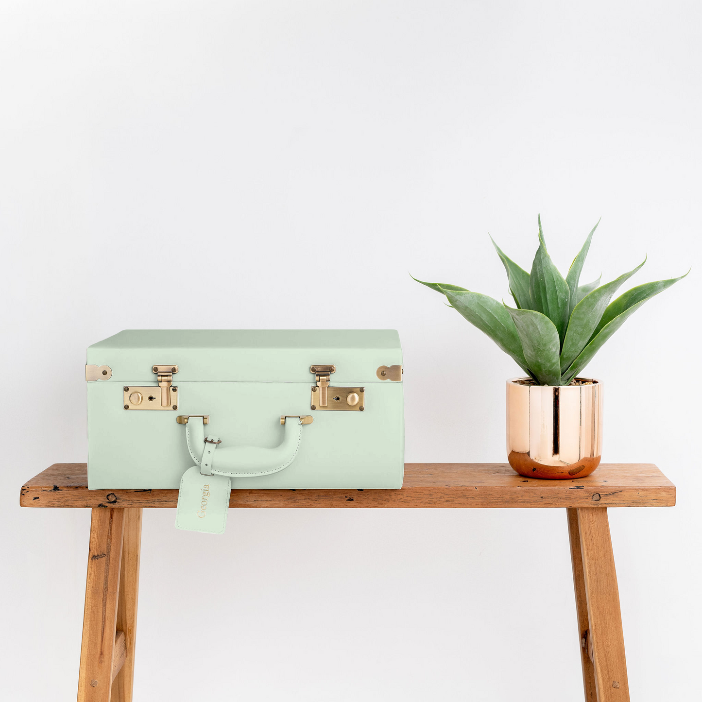 memory box | keepsake case in sage green - PRE ORDER
