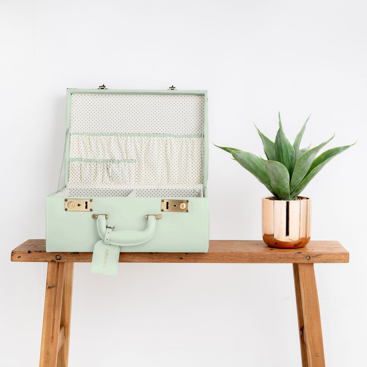memory box | keepsake case in sage green - PRE ORDER