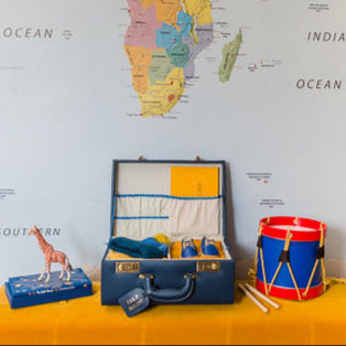 memory box | keepsake case in navy