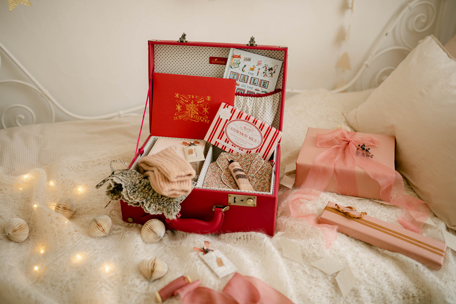 memory box | keepsake case in red berry