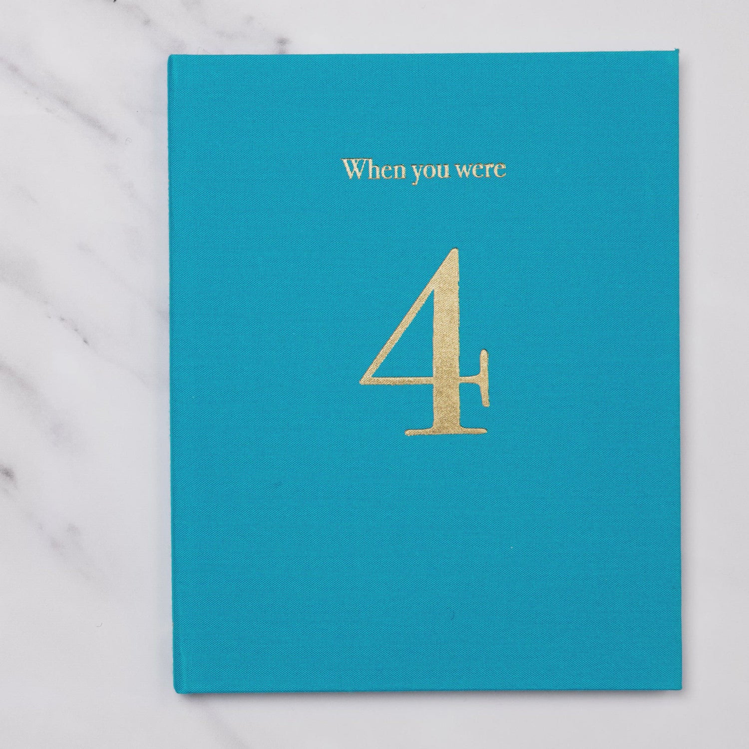 when you were 4 | a record book in pink