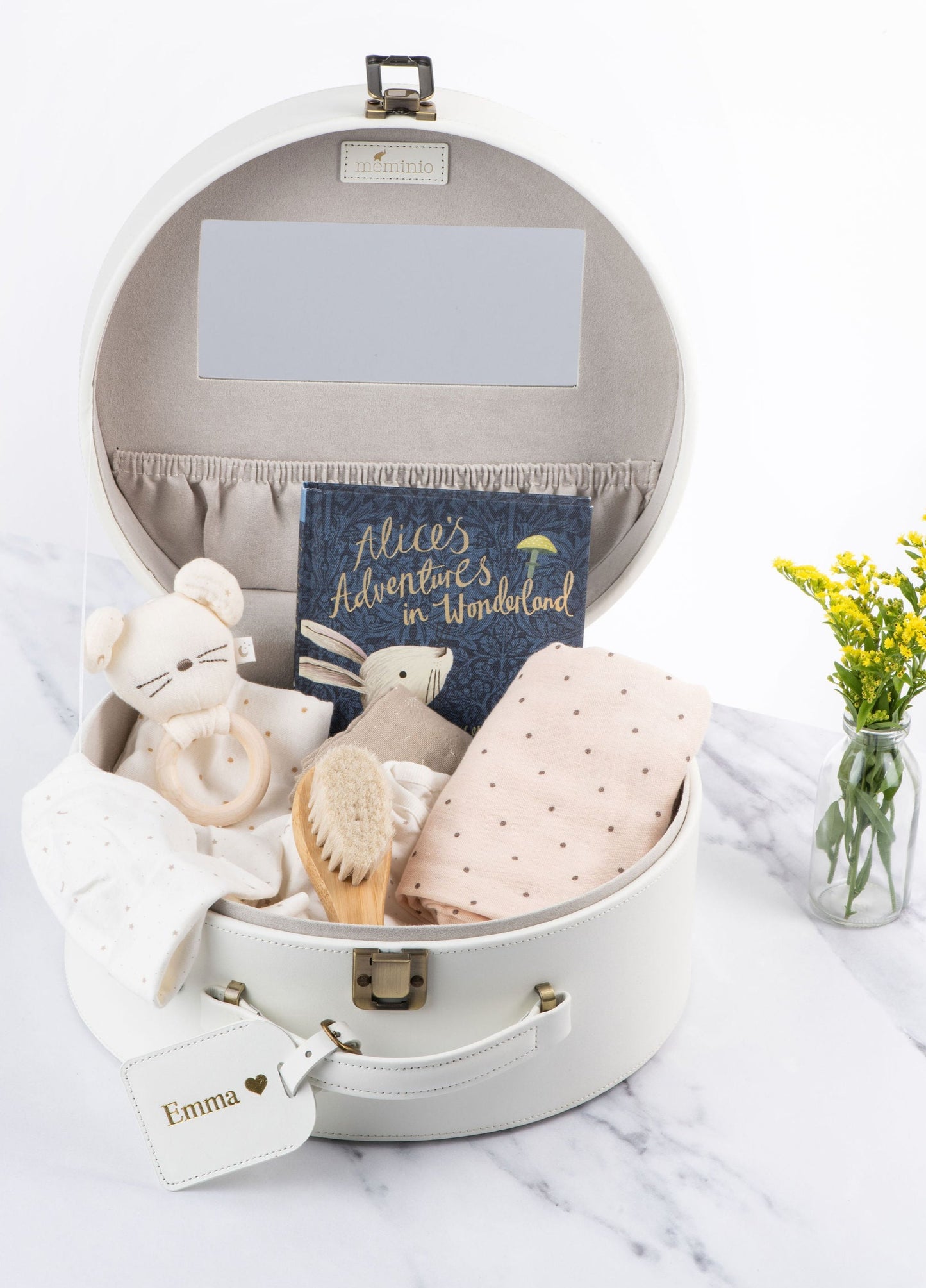 vanity memory box | keepsake case in ivory