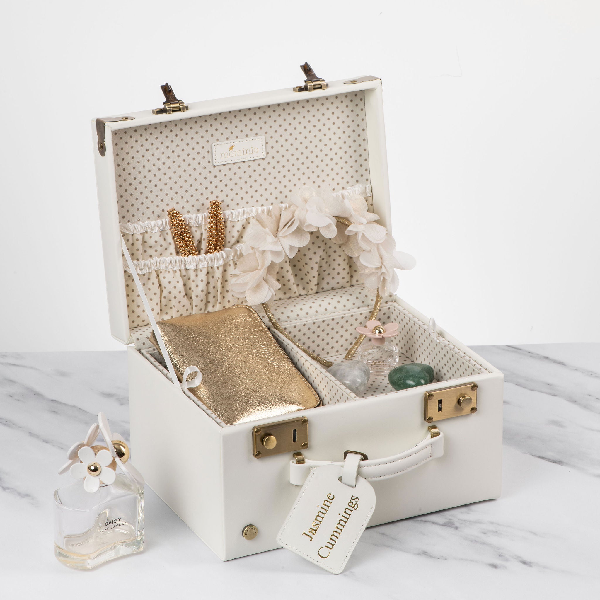 midi memory box | keepsake box in ivory white