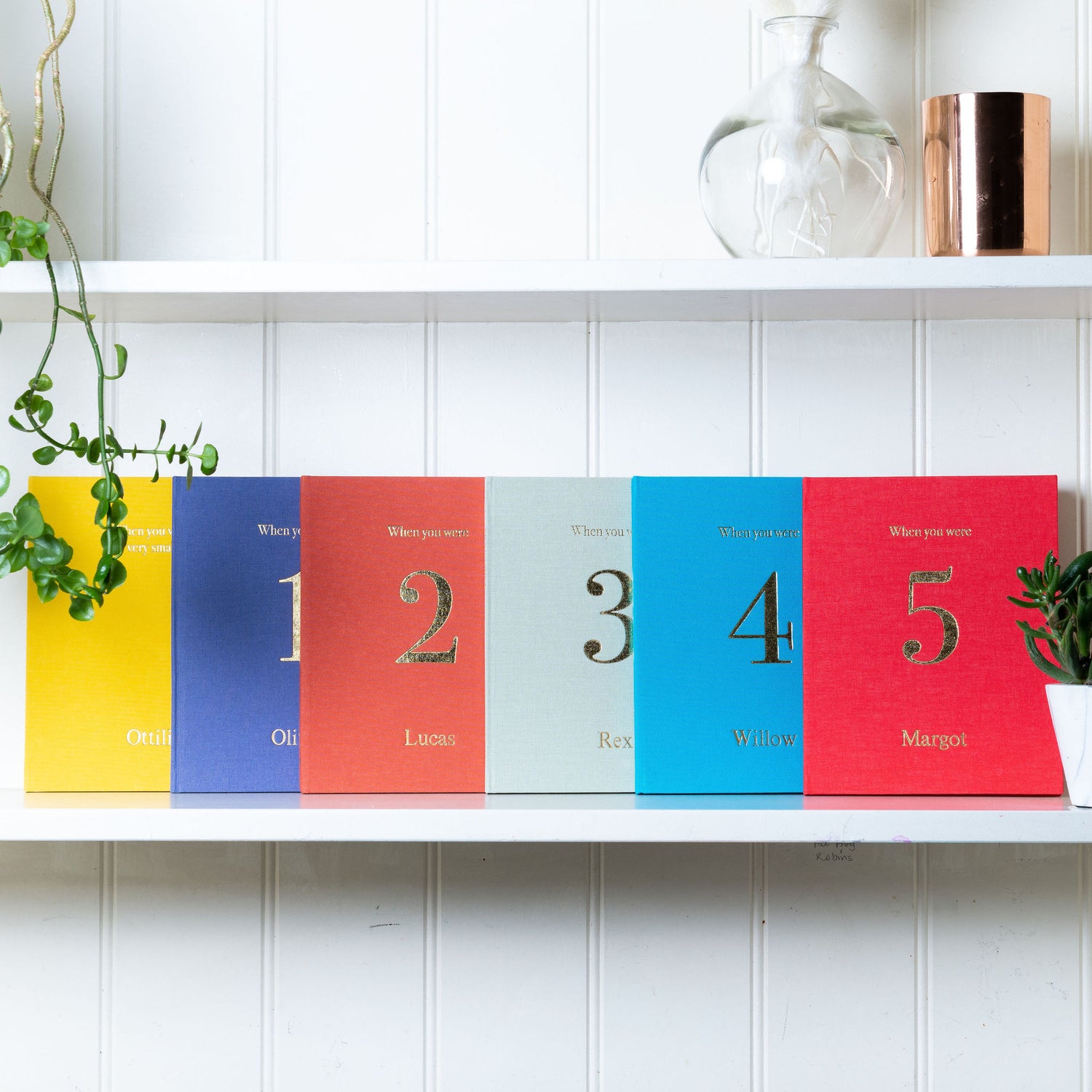 when you were 3 | a record book in blue