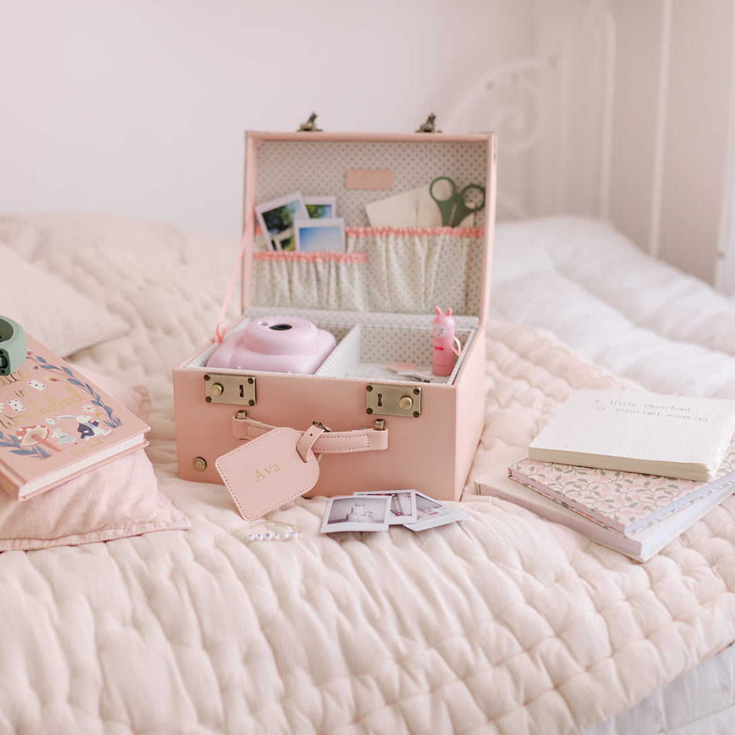 midi memory box | keepsake case in blush pink