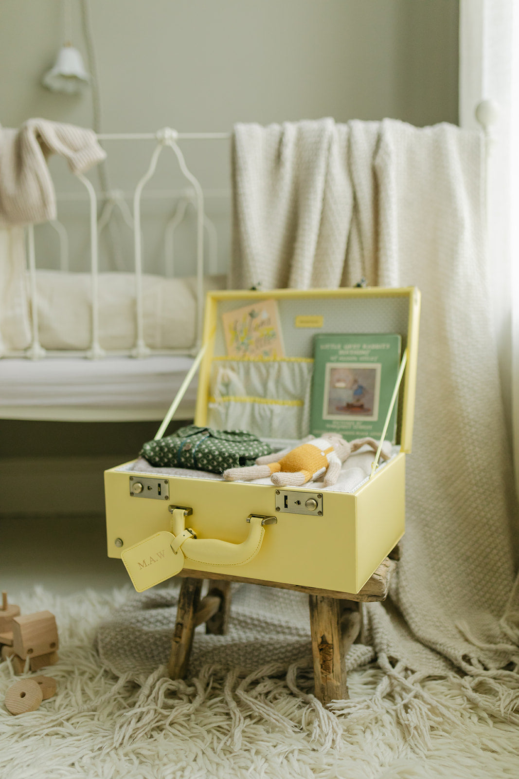 memory box | keepsake case in primrose yellow