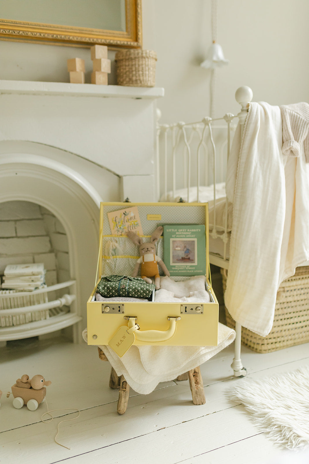 memory box | keepsake case in primrose yellow