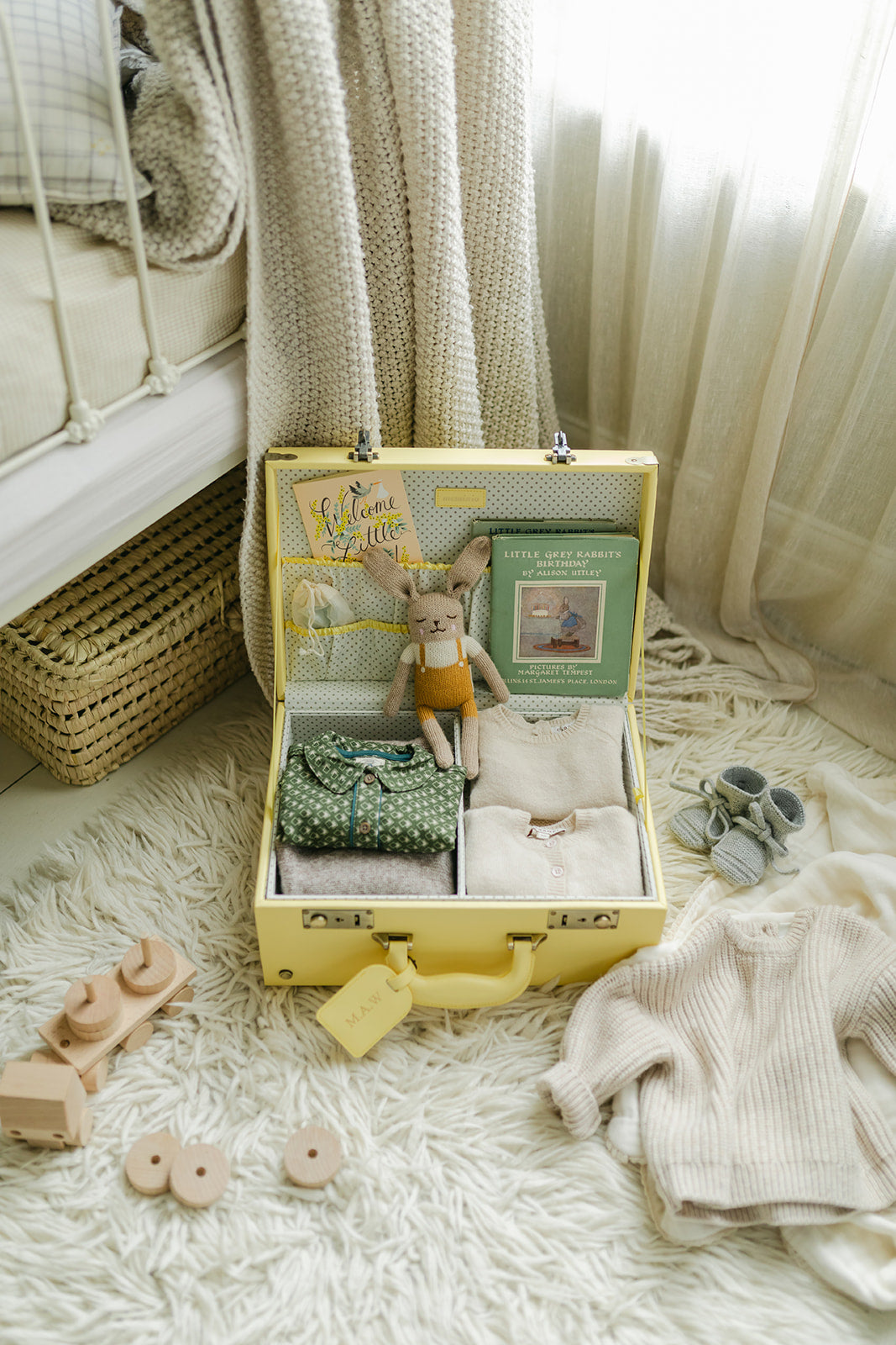 memory box | keepsake case in primrose yellow