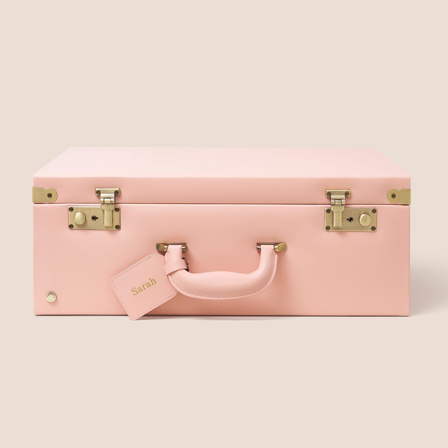 large memory box | keepsake case in blush pink