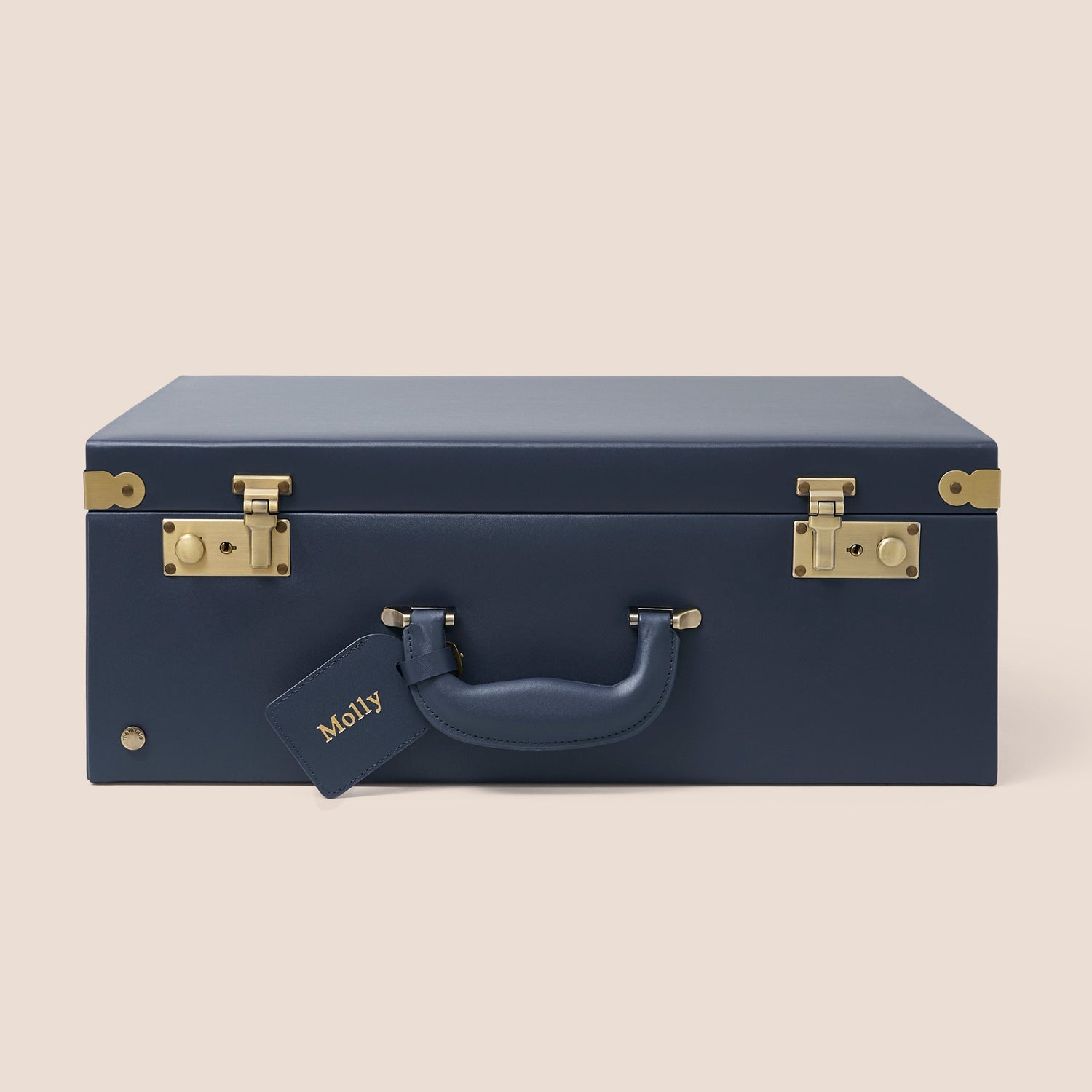 große Erinnerungsbox | Andenkenkoffer in Marine