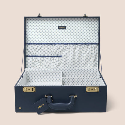 große Erinnerungsbox | Andenkenkoffer in Marine