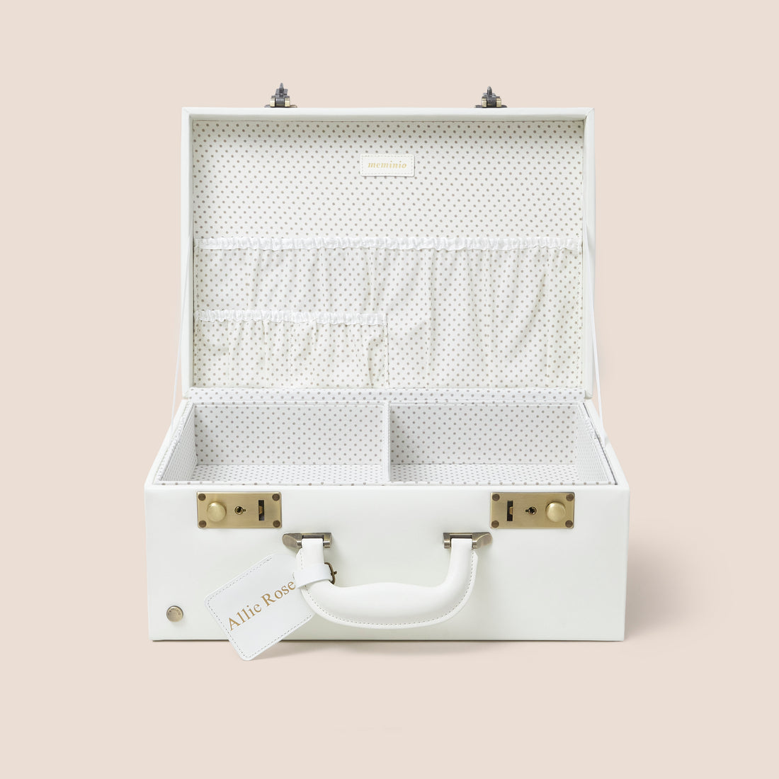 memory box | keepsake case in ivory white