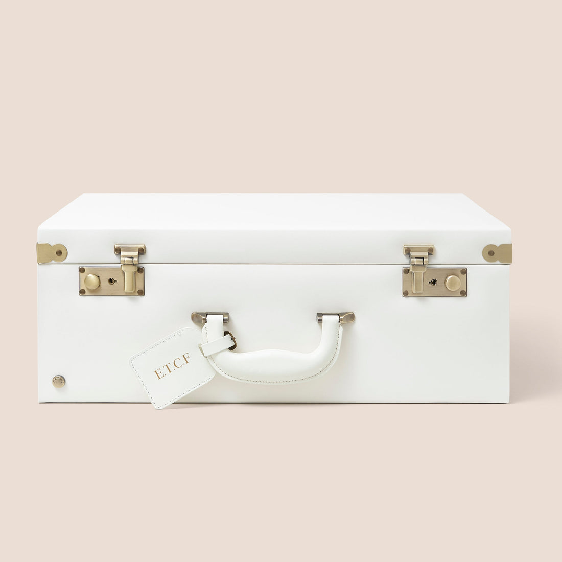 large memory box | keepsake case in ivory white